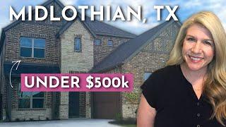 HOMES IN MIDLOTHIAN FOR UNDER $500k! | What 500k Gets You in DFW