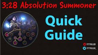 [Quick Guide] Necromancer Absolution Leveling