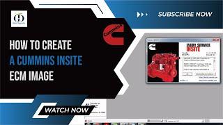 How to create a Cummins INSITE ECM Image