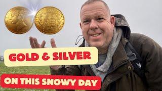 Real Metal Detecting UK | Gold & Silver On This Snowy Dig | UkHistoryFound