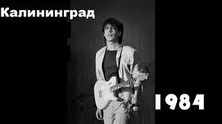 Концерт группы Динамик в Калининграде 1984 год.