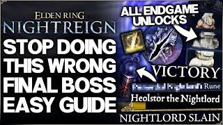 Elden Ring Nightreign - Beat Final Boss EASY - Unlock OP Relics & Best Skins - Full Endgame Guide!
