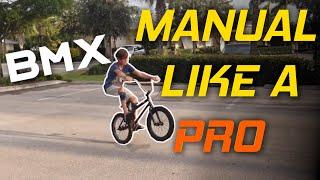 HOW TO MANUAL on BMX- a Simple Guide