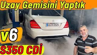 Mercedes S350 Cdi V6 Arıza Yapınca Yoldan Servise Zor Geldi !