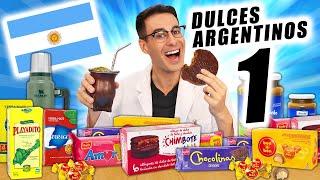 Probando DULCES DE ARGENTINA y MATE  (Parte 1)