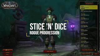 WOW BFA 8 1 5 Rogue Outlaw PVE   Progression Part 01