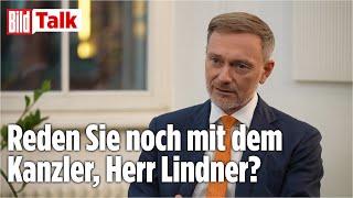 Nach Ampel-Aus: JETZT spricht Christian Lindner! | BILD TALK