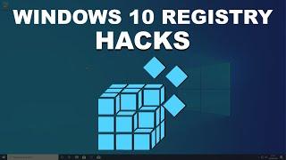 A Better Windows 10 With Some Registry Hacks