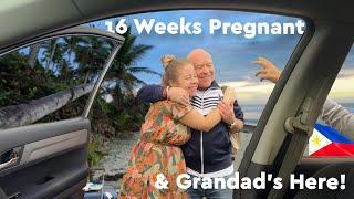  Pregnant in Siargao! Happy Grandad to be visits my Philippines home