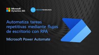 Webinar Robotic Process Automation (RPA) - Microsoft Power Automate