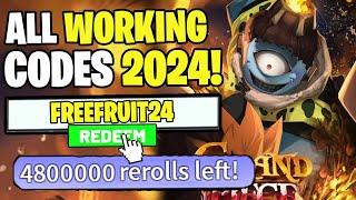 *NEW* ALL WORKING CODES FOR GRAND PIECE ONLINE IN 2024! ROBLOX GRAND PIECE ONLINE CODES