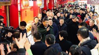 Chinese President Xi Jinping inspects Shenyang in NE China ahead of Spring Festival