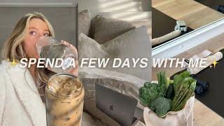 Spend a few days with me vlog (sunday vibes, romanticising London, walks and iced coffee recipe)￼