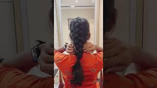 Diwali hairstyle #trending #shortsfeed #shorts #hairstyle #hairtutorial #hairtransformation #hair