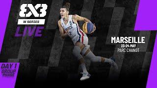 LIVE  FIBA 3x3 Women's Series Marseille Stop 2025 | Day 1