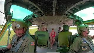 360 degrees Black Shark Den UH-1H Huey Flight