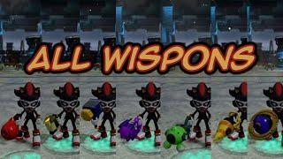 Sonic Forces - All Wispons