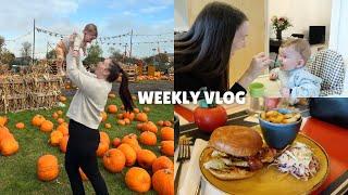 WEEKLY VLOG | weaning, pumpkin patch & halloween fun