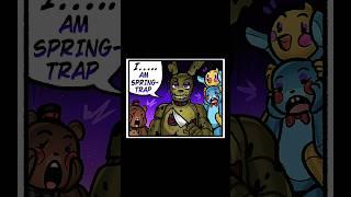 I Am Springtrap | FNAF Comic Dub #shorts