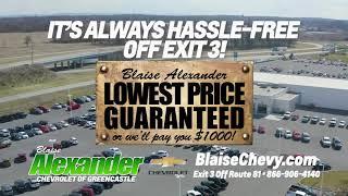 Reserve Your New Chevrolet | Blaise Alexander Chevrolet of Greencastle