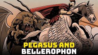 The Man Who Dreamed of Being God (Bellerophon and Pegasus) - Animated version - Greek Mythology