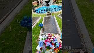 Elvis Presley & family Gravesite Graceland Memphis Tennessee  #elvispresley #elvis #graceland