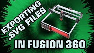 Fusion 360 Secrets: Laser-Ready SVG Files. Learn this in just 6 Minutes