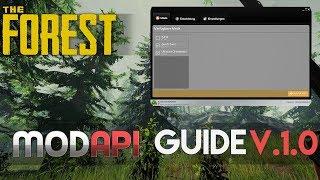 MODapi GUIDE 2018! - The Forest (V.1.0)