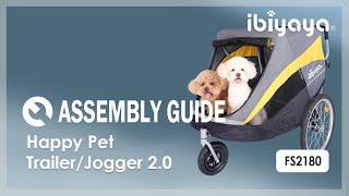 Assembly Guide | FS2180 The Hercules Heavy Duty Pro Pet Stroller 2.0 | IBIYAYA