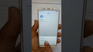 How To Remove Gmail Account  Mi Mobile || Mi Note 4 Gmail Account Remove || Account Remove  #shorts