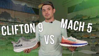 В чому бігти марафон? Hoka Clifton 9 vs Hoka Mach 5 | Кросівки для бігу Hoka