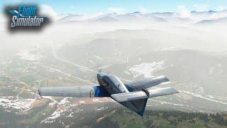 Mountain Flying in JustFlight Piper Arrow Turbo in MSFS 2020 with PilotEdge Online ATC