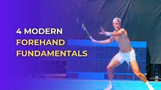 The 4 Fundamentals of The Modern Forehand