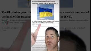 Ukranian Intel Attacks & Paralyzes Russias Tax System #Ukraine #Russia #UkraineWar #RussianWar