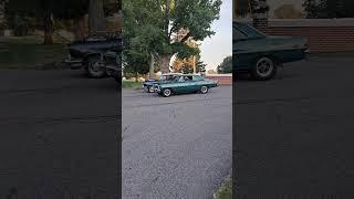 Classic 57 Chevy Hot Rod Leaving a Cruise-In #57chevy #1957chevrolet #hotrod #gilmorecarmuseum