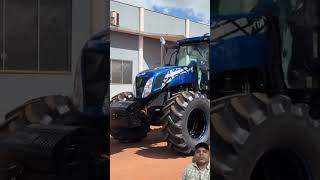 New Holland  Powerful 4WD Tractor  #automobile #agriculture #tract or