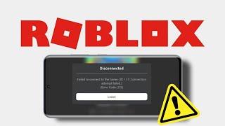 How to Fix Roblox Disconnected Error Code 279 on Mobile Fast! || Tech Wash