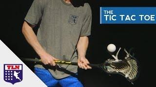 Lacrosse Stick Tricks with Matt Gibson | How to do the TIC TAC TOE