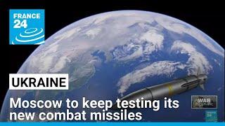 Putin guarantees that Moscow will continue testing its new combat missile in Ukraine • FRANCE 24