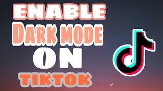 How to get dark mode on tiktok | android phone | Tagalog tutorial