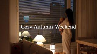 Cozy Autumn Weekend I  Rainy day baking and cooking I Apple cake I slow living in Finland