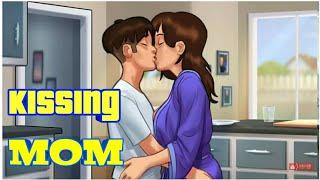 Summertime Saga - Version - 0.15.30 - Debbie Teach kissing | How To Kiss Dabbie (mom) | Mom Quest