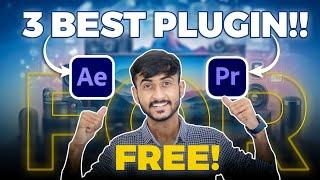 3 Best Plugin For Premiere Pro & After Effect | Free Plugin | Easy To Use