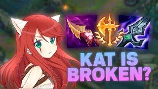 making katarina look broken in season 15 (◡̀_◡́)ᕤ