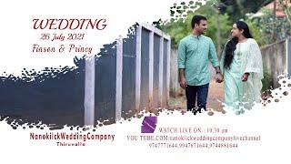 WEDDING  CEREMONY OF FINSON & PRINCY