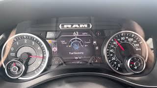 2025 Ram 1500 SST Big Horn 3.0 Liter Twin Turbo Hurricane 0-60 mph 0-100 km Normal Mode