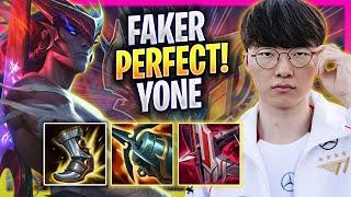 FAKER PERFECT GAME WITH YONE! - T1 Faker Plays Yone MID vs Vladimir! | Bootcamp 2024