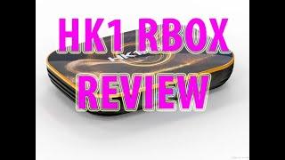 TV Box HK1 RBox Review Test Android TV BOX