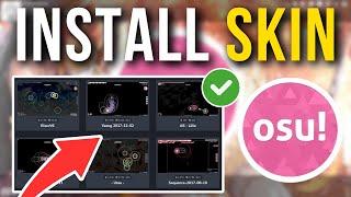 How To Download & Install OSU! Skins - Full Tutorial