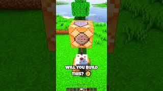 How to make a Real Cake in Minecraft! #shorts